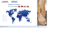 Desktop Screenshot of gehwol.com