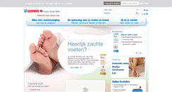 Desktop Screenshot of gehwol.nl