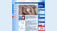 Desktop Screenshot of gehwol.de